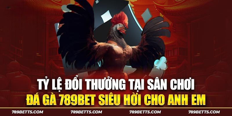 Tỷ lệ đổi thưởng siêu hời cho anh em chơi đá gà 789BET